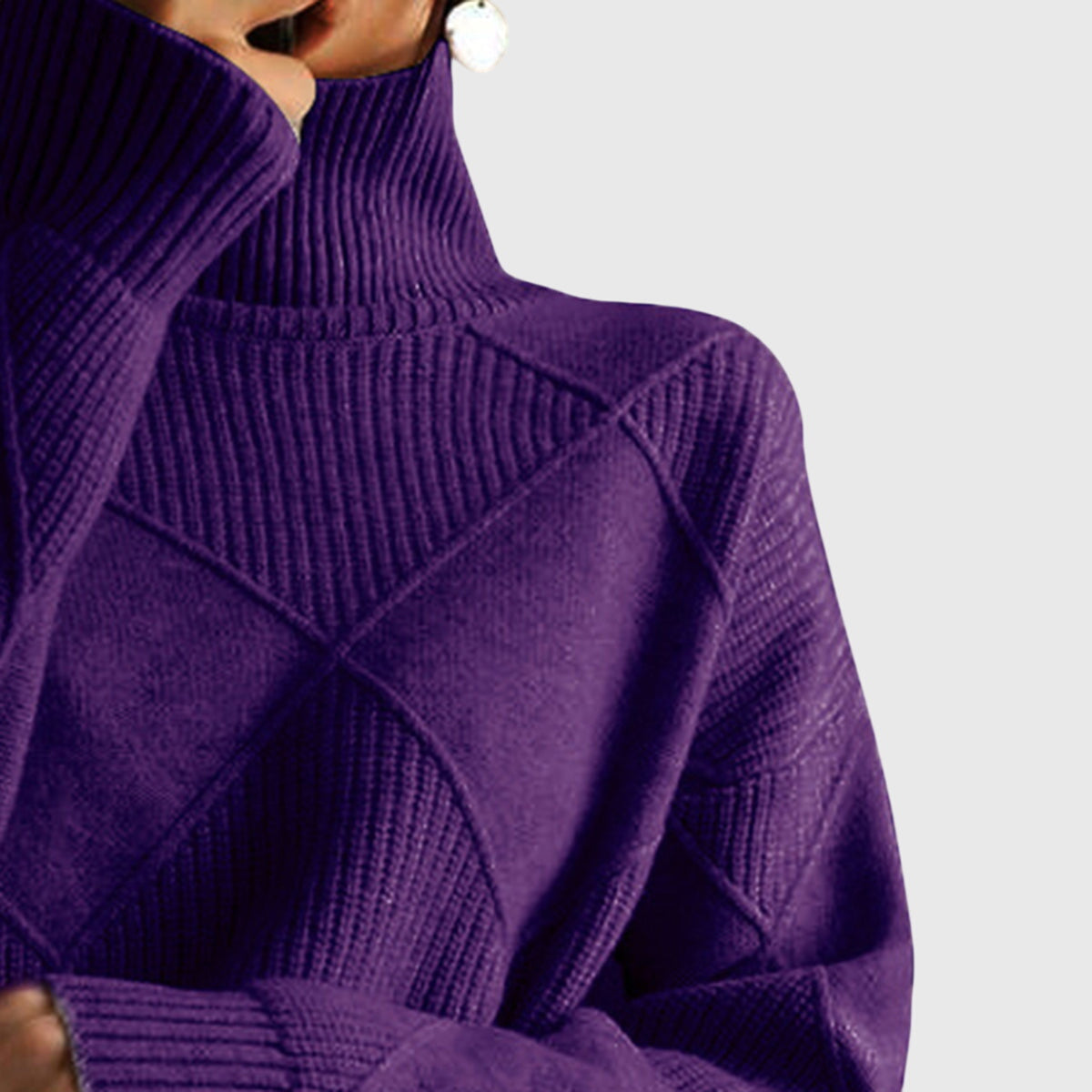 Angela | Turtleneck Sweater