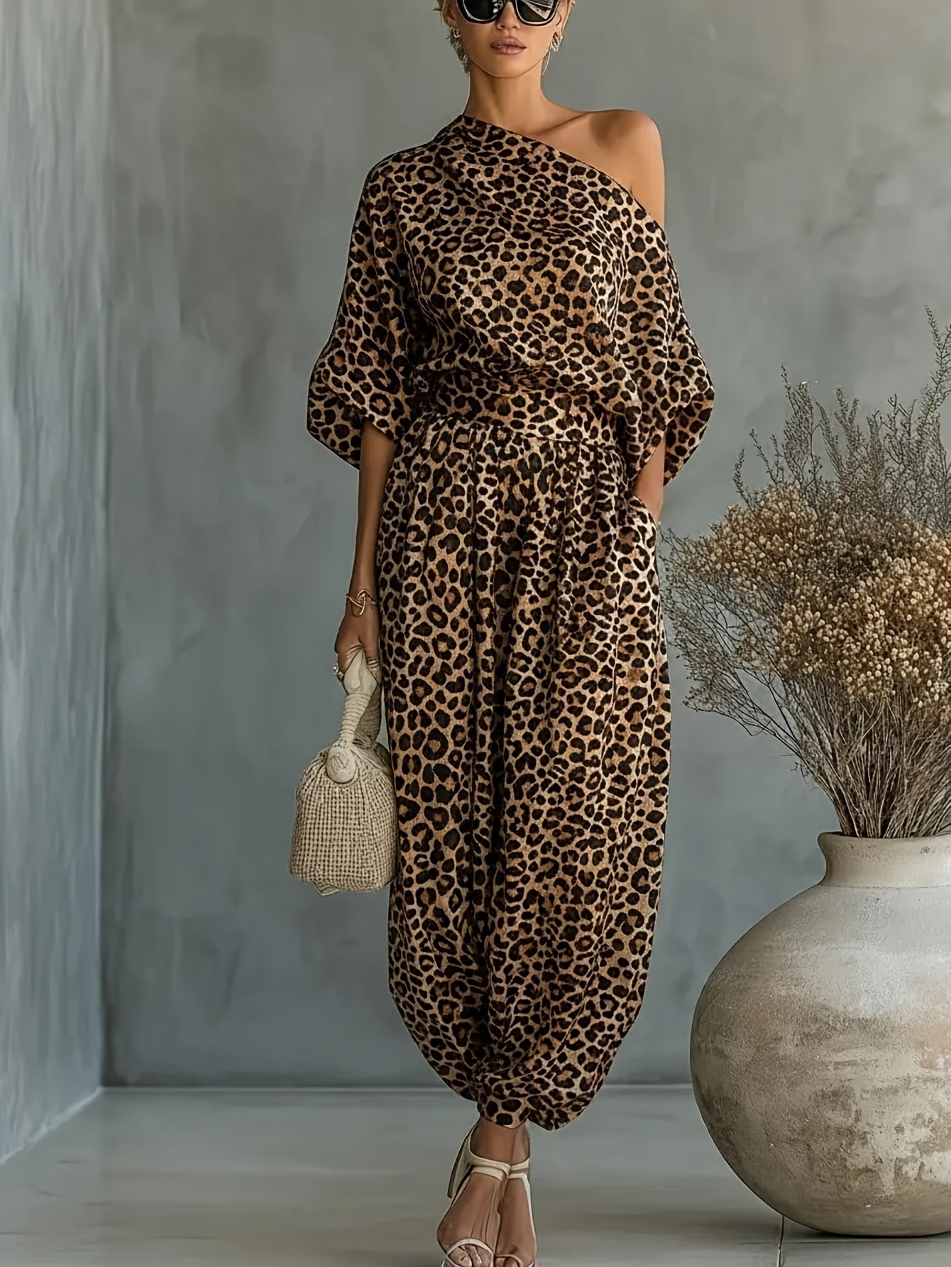 Halska - Airy Set with Wide Pants