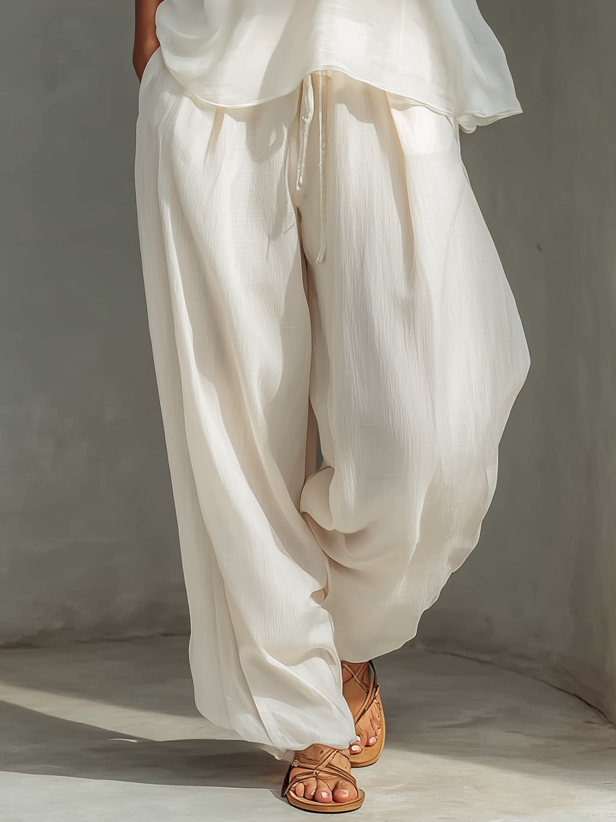 Evelina - ethereal set with a tailored blouse