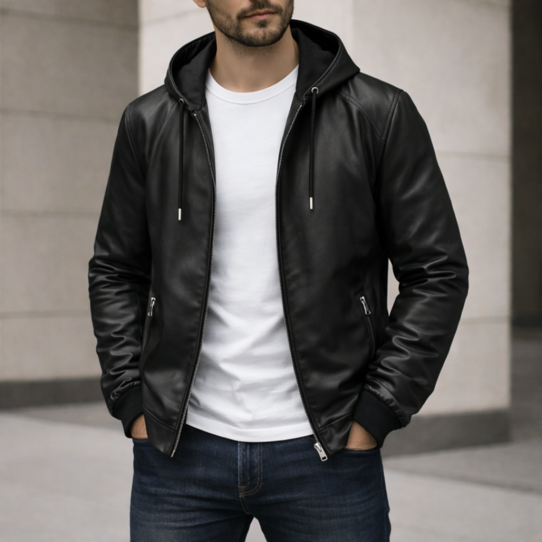 CALDER HOODED JACKET | MODERN STRUCTURE WITH EVERYDAY EASE