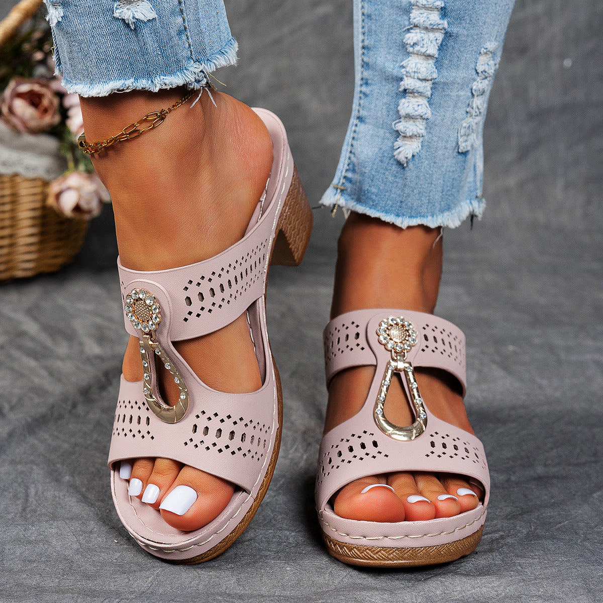 Linda | High Heel Orthopedic Comfort Sandals