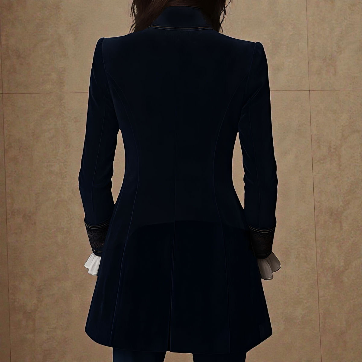Elise™ | Velvet Statement Blazer