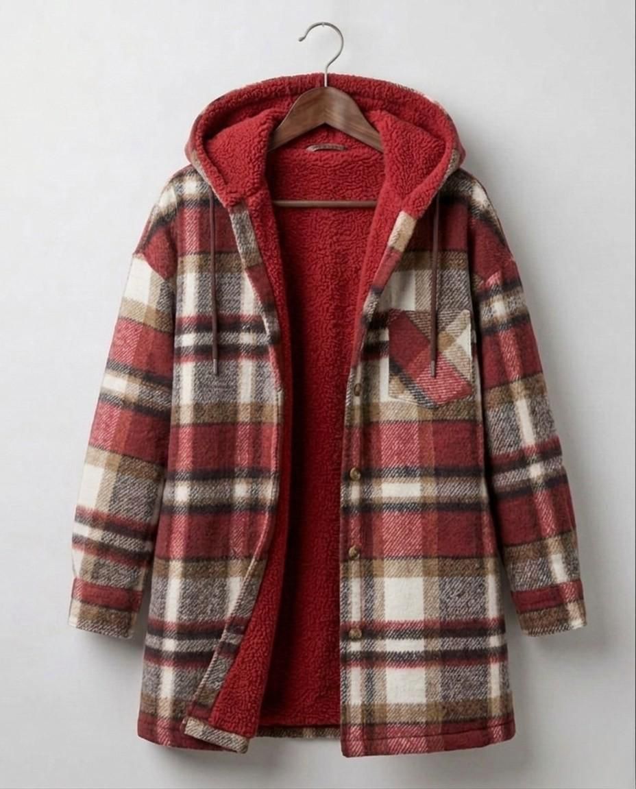Piper™ | Hooded Flannel Shacket
