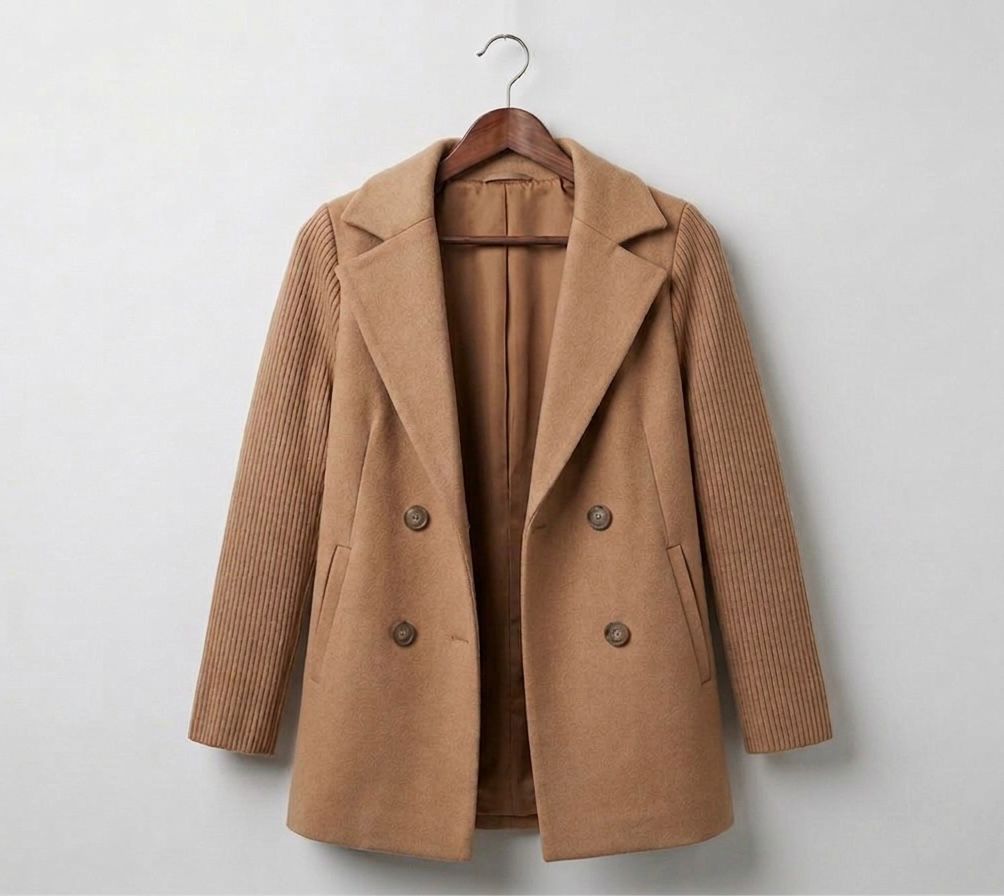 Sasha™ | Ribbed Blazer Coat
