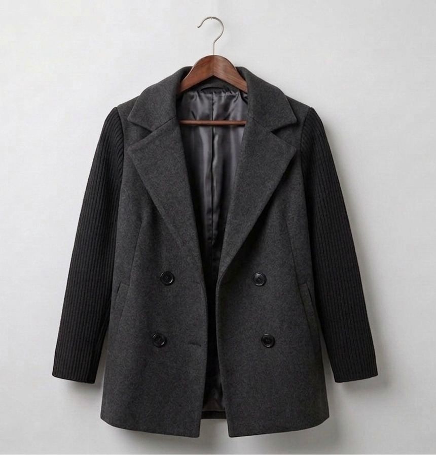Sasha™ | Ribbed Blazer Coat