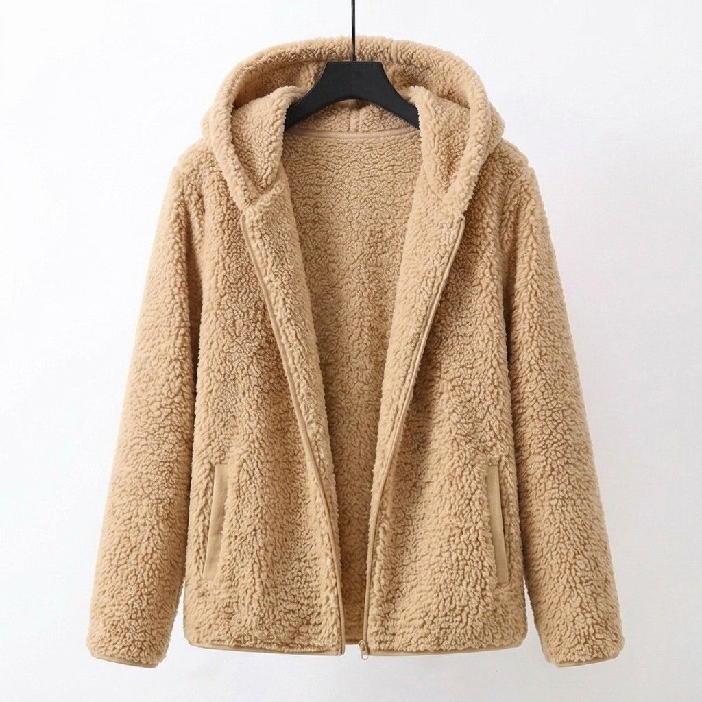 Raina™ | The Everyday Hooded Sherpa Coat