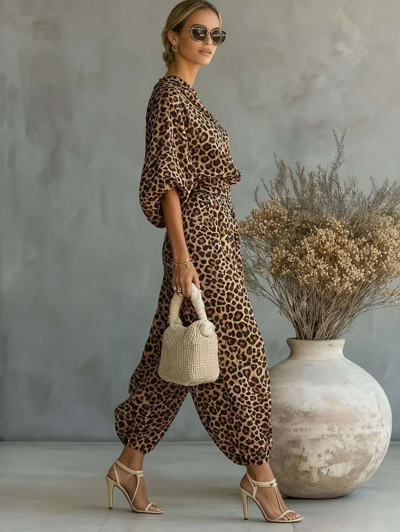 Halska - Airy Set with Wide Pants