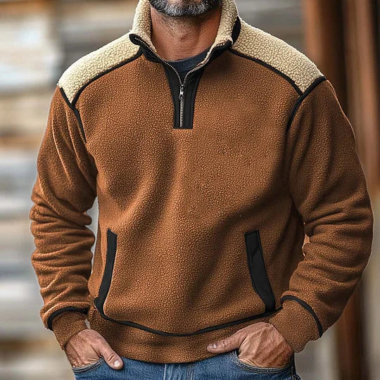 ANDRÉ FLEECE SWEATER | COLD-PROOF COMFORT