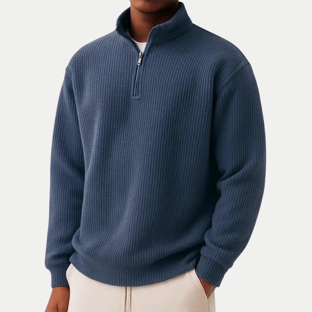 CLARKE ZIP PULLOVER | EVERYDAY COMFORT WITH TIMELESS STYLE