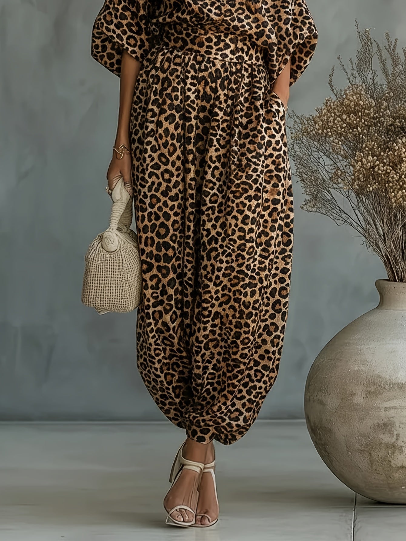Halska - Airy Set with Wide Pants