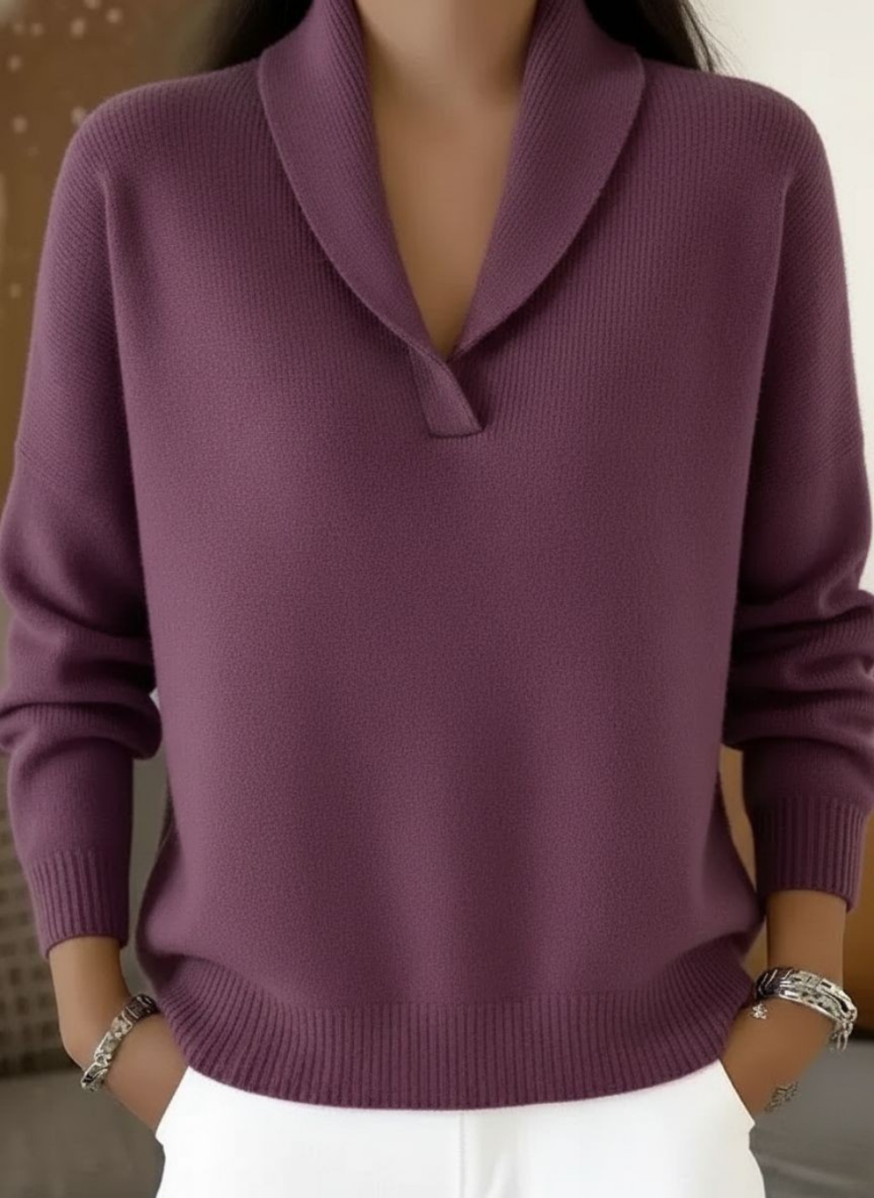 Jade | V-Neck Sweater