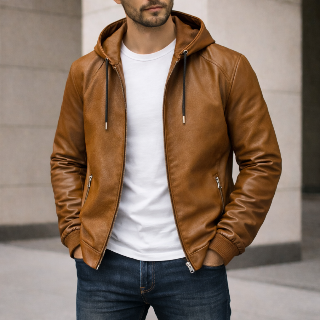 CALDER HOODED JACKET | MODERN STRUCTURE WITH EVERYDAY EASE