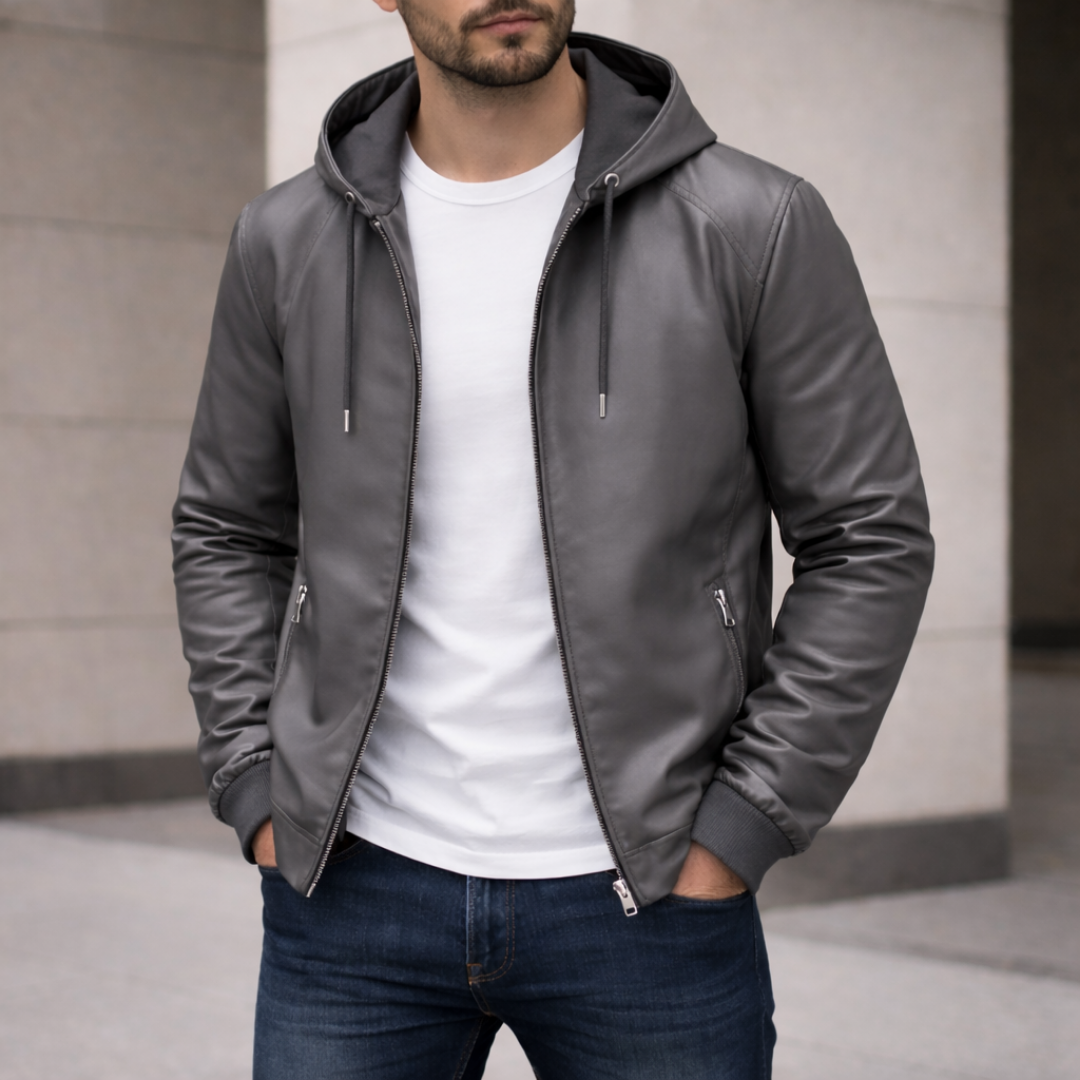 CALDER HOODED JACKET | MODERN STRUCTURE WITH EVERYDAY EASE