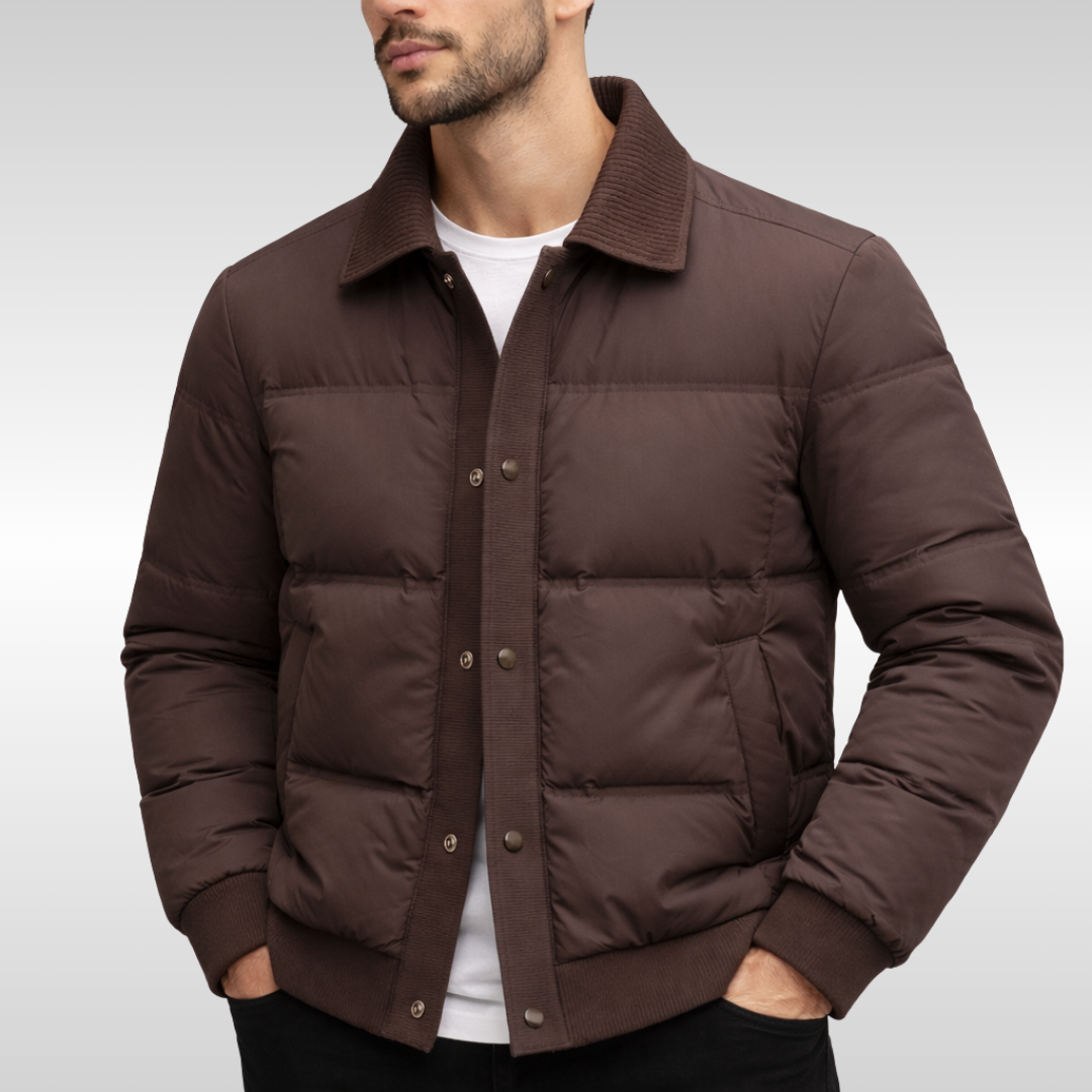 LOUIS PUFFER JACKET | REFINED CITY ESSENTIAL