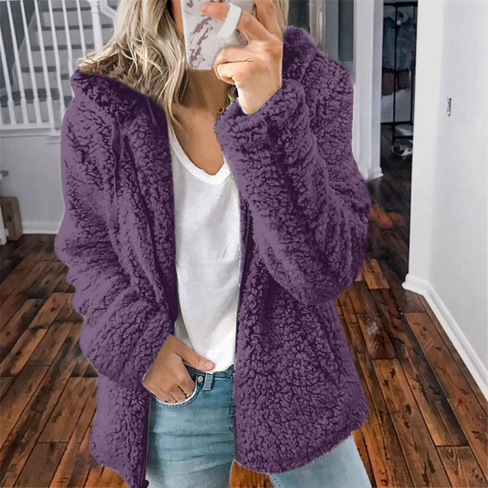 Raina™ | The Everyday Hooded Sherpa Coat