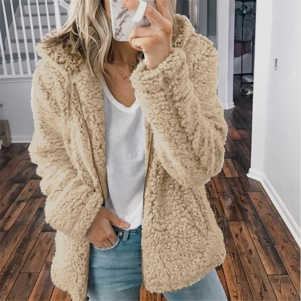 Raina™ | The Everyday Hooded Sherpa Coat