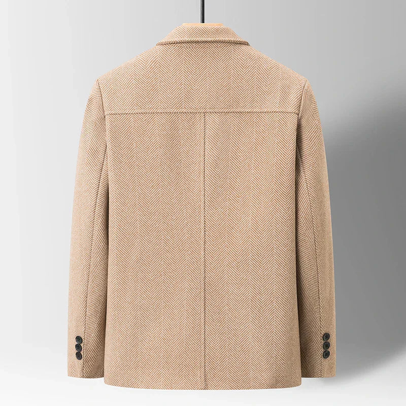 OSWALD CLASSIC HERRINGBONE JACKET | REFINED EVERYDAY STRUCTURE
