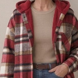 Piper™ | Hooded Flannel Shacket