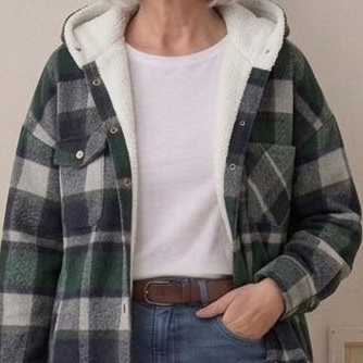 Piper™ | Hooded Flannel Shacket