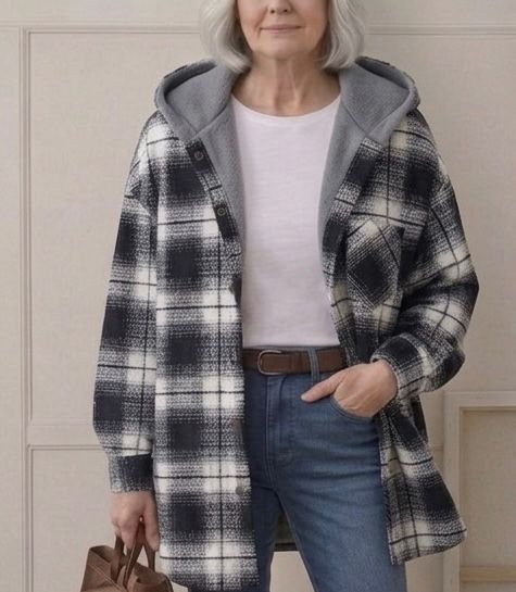 Piper™ | Hooded Flannel Shacket