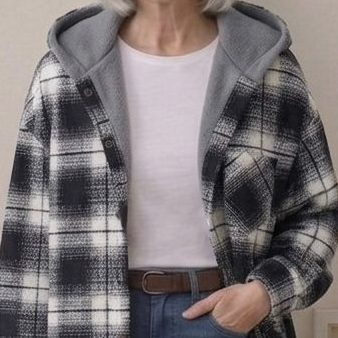 Piper™ | Hooded Flannel Shacket