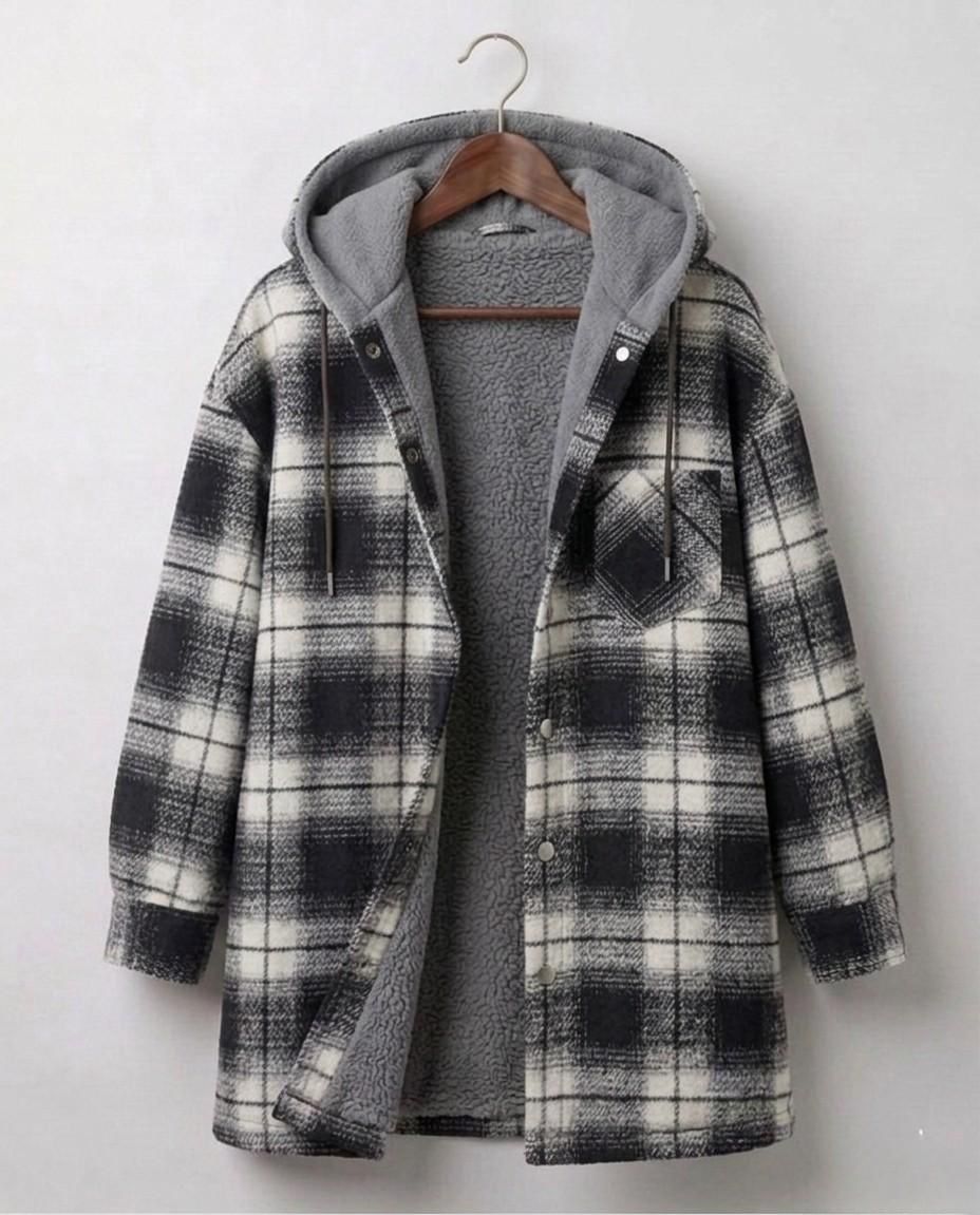 Piper™ | Hooded Flannel Shacket