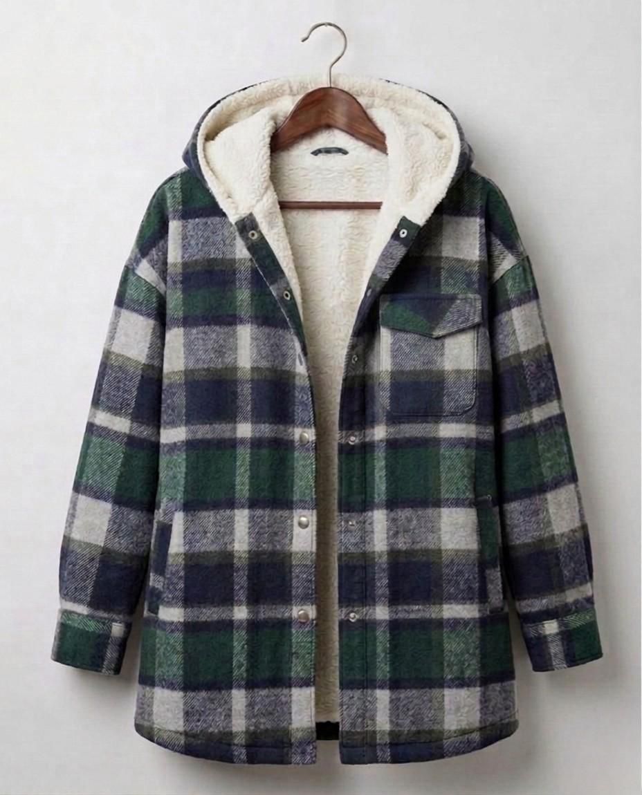 Piper™ | Hooded Flannel Shacket