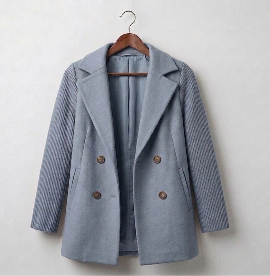 Sasha™ | Ribbed Blazer Coat