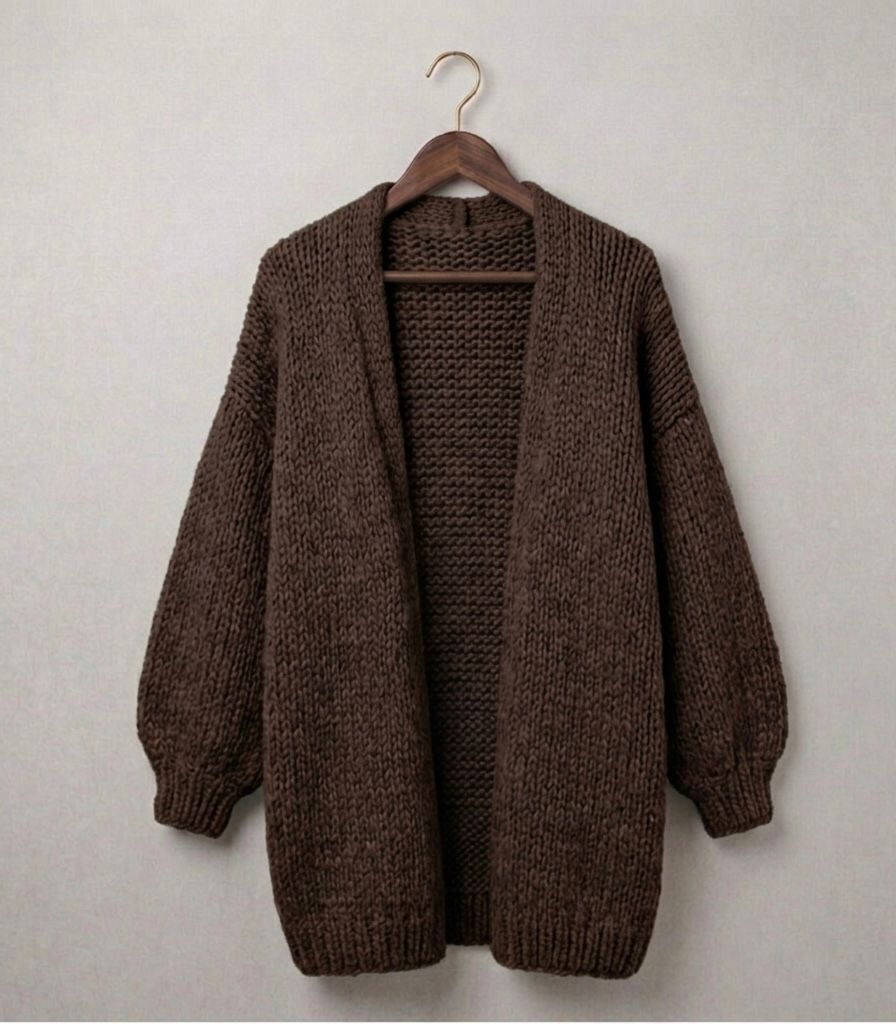 The Oversized Cardie™ | Relaxed Knit Cardigan