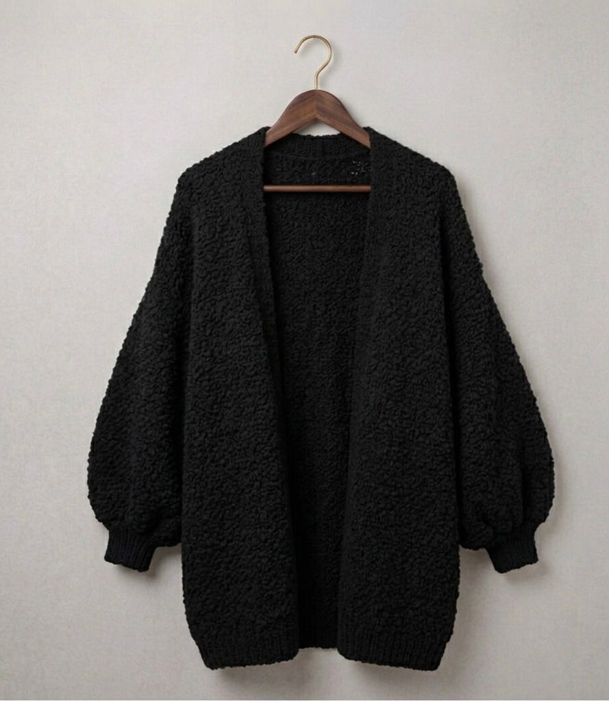 The Oversized Cardie™ | Relaxed Knit Cardigan