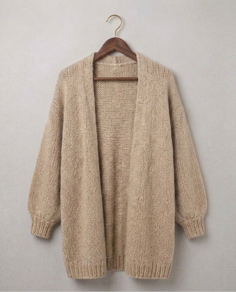 The Oversized Cardie™ | Relaxed Knit Cardigan