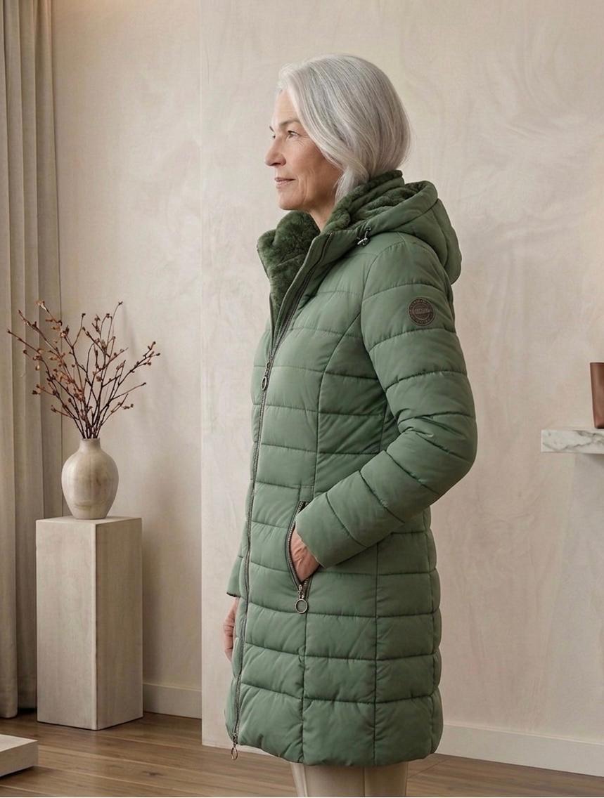 Olivia™ | Quilted A-Line Winter Coat