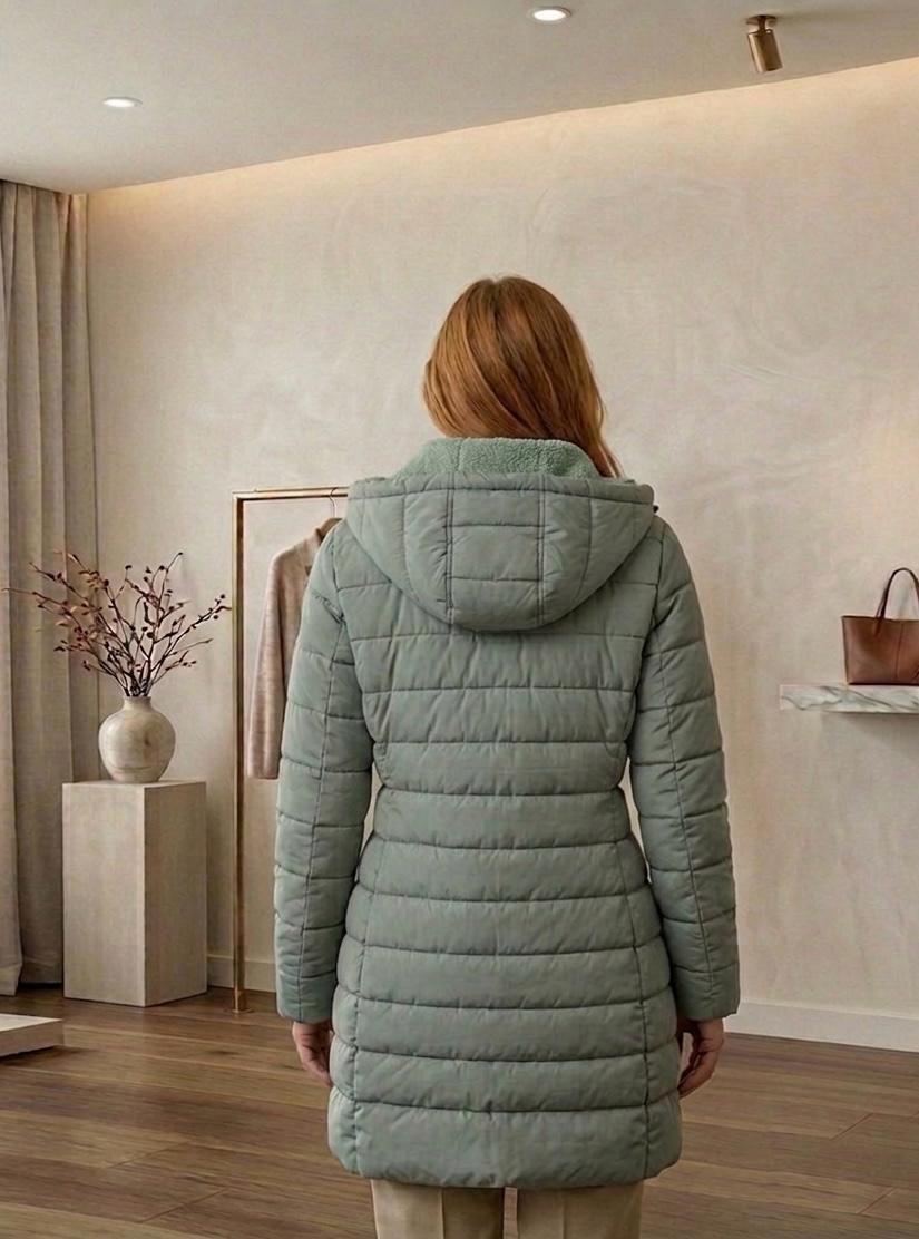 Olivia™ | Quilted A-Line Winter Coat