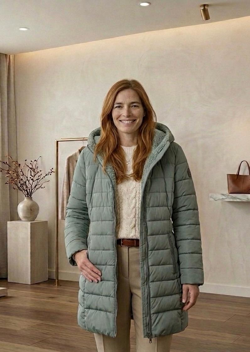 Olivia™ | Quilted A-Line Winter Coat