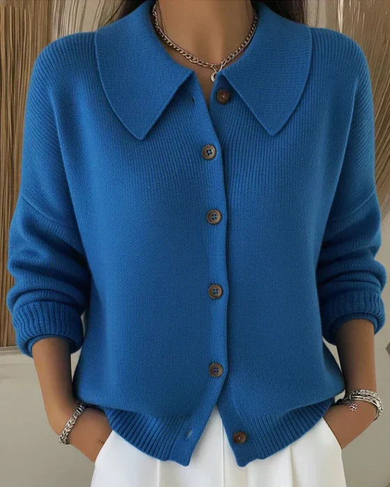 Sienna | Button Collar Cardigan